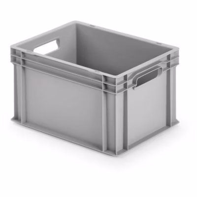Alutec 75040 bac fermé en polypropylène 400 x 235 x 300 mm, gris