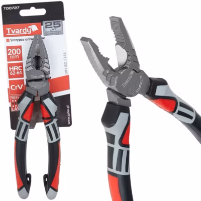 Pince Universelle 200 Mm CrV Pour Bricolage Professionnel