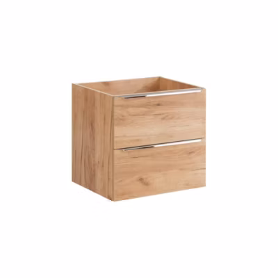Meuble sous vasque NALYA 60 cm  Chene clair  Elégance naturelle et design suspendu