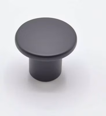 Bouton de meuble en zamac D 33 mm NOIR MAT Lot de 25