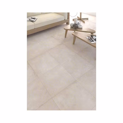 Carrelage sol / mur effet béton beige 59,3×59,3 cm RIFT CREMA