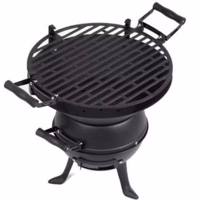 Barbecue charbon horizontal master fonte