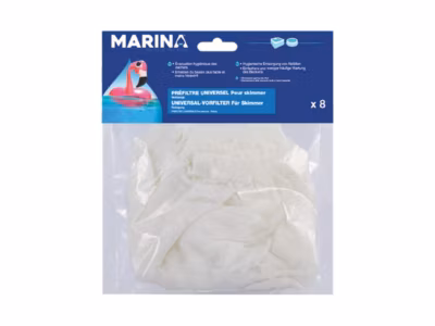 Lot de 8 préfiltres jetables pour panier de skimmer – Marina