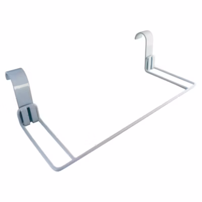 Somatherm For You – Barre pour sèche serviette Blanche – pour tube Rond 36 cm
