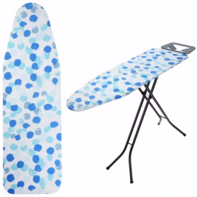 KADAX Housse de Planche à Repasser Extensible 126×45 cm Points