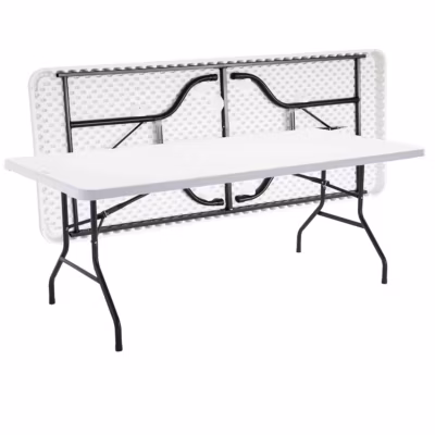 Table pliante en PEHD 200cm 10 places  Oviala