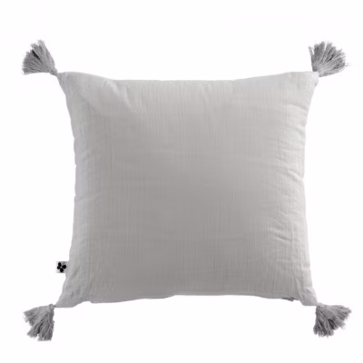 Coussin dehoussable gaze de coton Nuage 40 cm