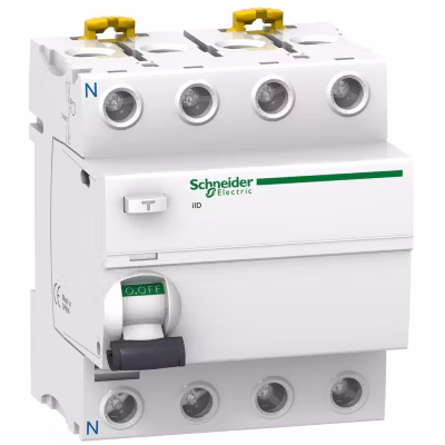 A9r14491  – Interrupteur Différentiel Tétrapolaire 300ma – 100a – Type Ac – Schneider Acti9 Iid