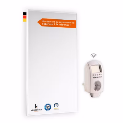 Chauffage infrarouge P-Serie 800W avec SMART-thermostat
