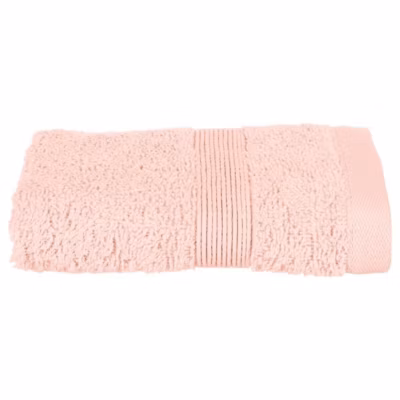 Serviette de toilette invite 30 x 50 cm Couleur moderne rose
