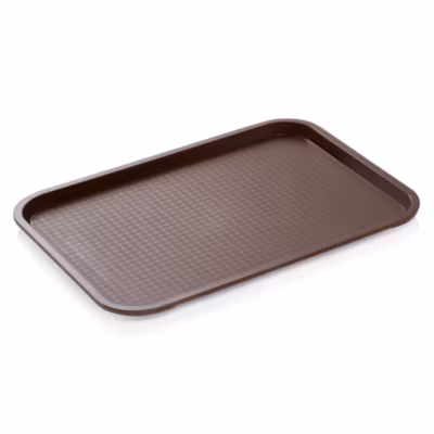 Plateau en Polypropylène brun L 455 mm l 355 mm H 20 mm – Was Germany