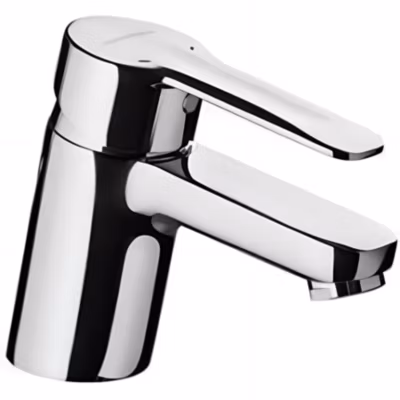 Mitigeur pour lavabo ou vasque SANINDUSA Start chromé livré avec 2 flexibles