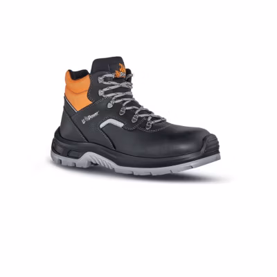 Chaussures de sécurité montantes ASCEND S3 SRC UA10164 – bottines cuir hydrofuge, embout composite, semelle anti-perforation