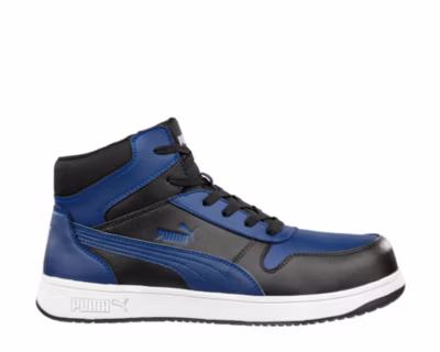 Chaussure de sécurité haute PUMA Frontcourt S3 – Bleu/Noir Taille 44