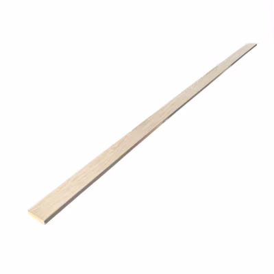 Lot de 5 Plinthes MDF Plaquées Chêne, L.2,23 m x l.7,8 cm x Ep.14 mm