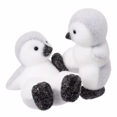 Bebes pingouins joueurs 20cm – feeric lights & christmas