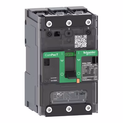 Disjoncteur ComPacT NSXmF Schneider Electric – TM-D 16A – 3P – 36kA – Borne à cosses