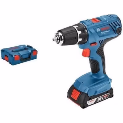 Perceuse visseuse sans fil Bosch GSR 18V-21 + 2 batteries 2Ah + chargeur + coffret L-BOXX – BOSCH – 06019H1008