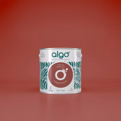 Peinture Algo – Rouge enflammé – 5L – Satin