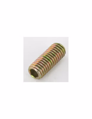 Vis métaux Sans tête six pans creux (sthc) Clé de 3 HC3 M6X20 Bout cuvette Bichromaté – 1 pièce