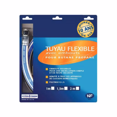 FLEXIBLE GAZ ButanePropane 1.50 M  10 Ans
