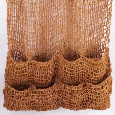 7 sacs à plantes, tissu en fibres de noix de coco, 8 sacs, natte pour bordure Aquagart