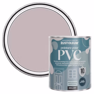 Peinture Violette pour Portes et Fenêtres en PVC, Finition Brillante – RUST-OLEUM – Lilas 750ml