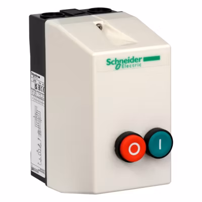Le1d18v7 Schneider – Coffret De Démarrage Moteur – 18a – Bobine 400vca – Sans Relais Thermique