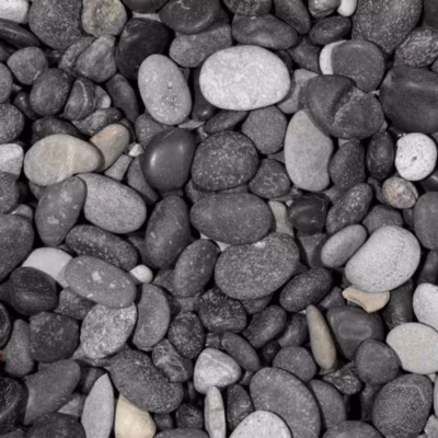 Galet Calcaire Gris / Noir 16-25 mm – Lot de 10 sacs de 20 kg (3 m²) – RO&rsquo;MA NATURE