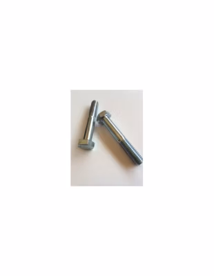 Corps de boulon filetage partiel Tête hexagonale TH M14X50 Classe 10.9 Pas fin Pas de 150 Acier brut – 1 pièce