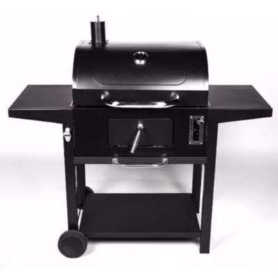 Barbecue à charbon 42.5x33cm avec chariot Somagic 306446