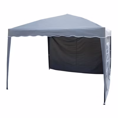 Pavillon en Tissu « Gazebo » 295cm Gris