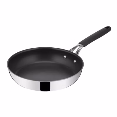 Sauteuse Lagostina 24 cm Triply inox antiadhesif titane pour induction