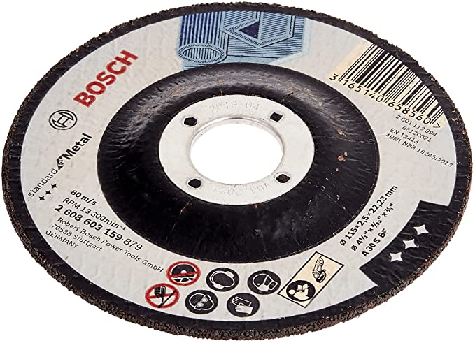 Disq à tronçonner  déporté Standard for Metal – A 30 S BF, 115 mm, 22,23 mm, 2,5 mm 2608603159