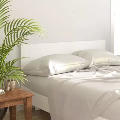 vidaXL Tête de lit Blanc 160×1,5×80 cm Bois d&rsquo;ingénierie 811034