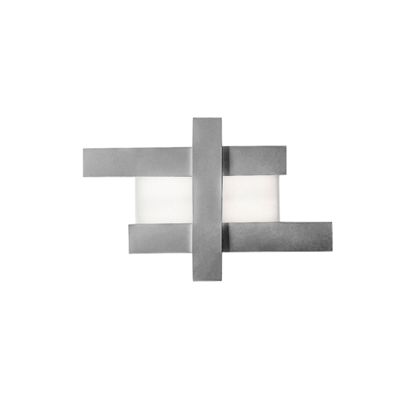 Applique LED 40W – Structure géométrique en acier, lumière chaude 3000K, 2620lm, largeur 84 cm