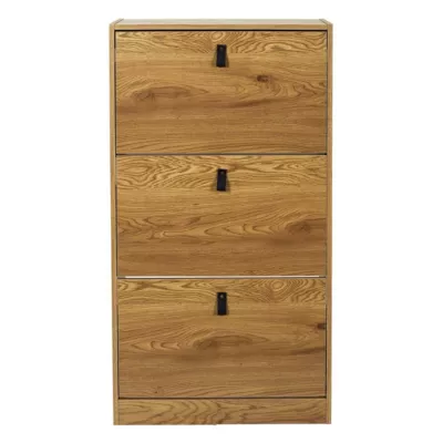 Meuble à Chaussures avec 3 Tiroirs Abattants – L63cm