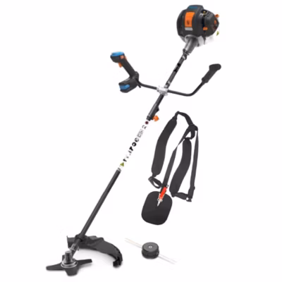 Débroussailleuse thermique 31cc avec démarrage électrique – Lawnmaster