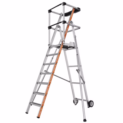 Escabeau PIRL 7 marches – Hauteur max. de travail 3.63m – 2274107