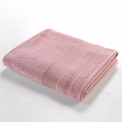 Drap de Bain 90×150 cm 100% Coton Rose