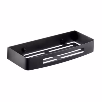 Receveur De Douche Rectangulaire En Acier Noir Mat