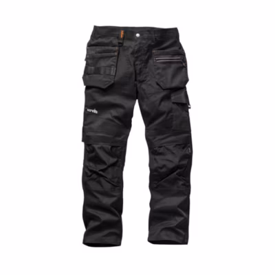 Pantalon Trade Flex Noir Taille 44 L – Confort Optimal, Résistant et Pratique – Scruffs