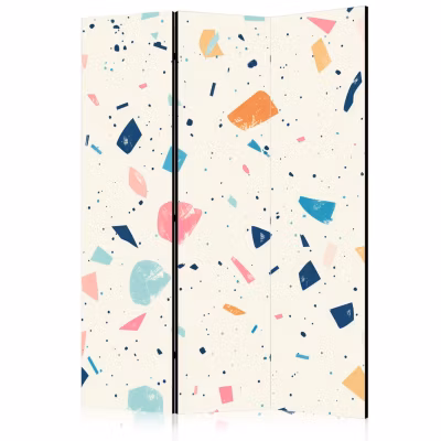Paravent – Terrazzo multicolore Motif joyeuxclair