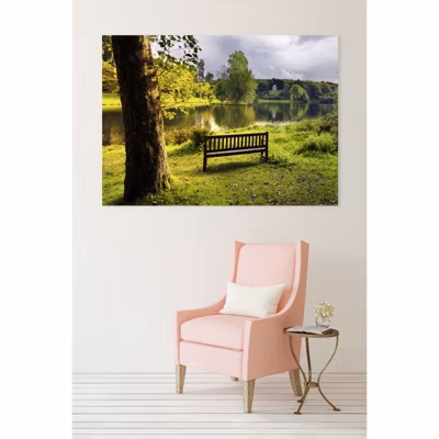 Tableau toile XXL en kit Promenade Du Soir 180 x 130 cm – Toile textile sans PVC