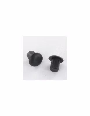 Bouchon Diamètre du corps 8 Diamètre de tête: 13 Longueur sous tête 6.3 Nylon RAL9005 noir foncé – 1 pièce