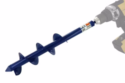 Tivoly  Foret Tarière Pour Perceuse 80x450mm – Emmanchement Hexa 8mm