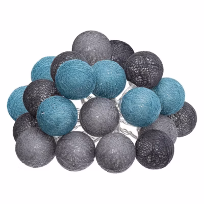 Guirlande 20 boules Winter D6 sur secteur – Atmosphera