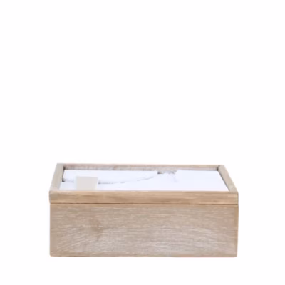 Boite rangement en bois 17x11cm