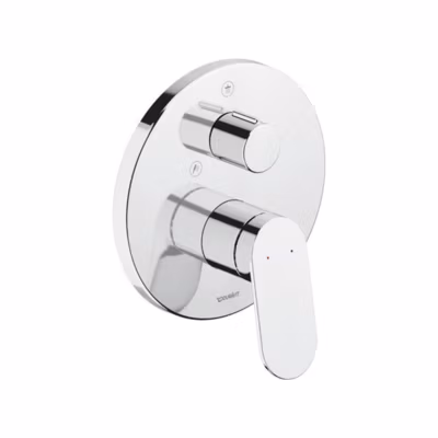 Mitigeur bain douche encastré DURAVIT Wave chromé brillant