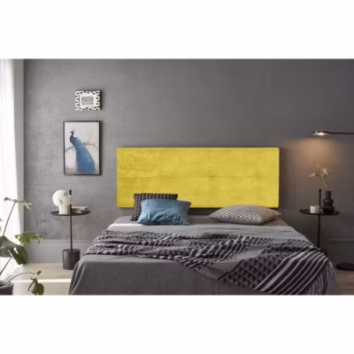 Tête de lit Cala en tissu Cala pistache 100